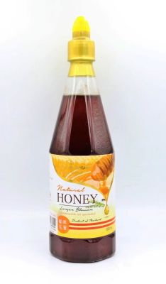 น้ำผึ้งดอกลำไยขวดจุก 1000 กรัม น้ำผึ้งแท้