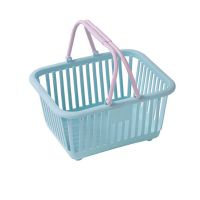 Home Bath Baskets Multifunctional Portable Bathroom Shower Storage Basket Kitchen Fruit Vegetable Basket Household Storage Tools