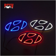 BuyV LED Light Car Logo Front Rear Bumper Logo Decorative Badge Emblems