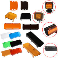 LED Work Light Bar Dust Proof Covers Amber Clear Black Red White Color For 3"; 4"; 7"; 12"; 20"; 22"; 32"; 42"; 52"; Led Light