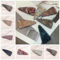 OSF66 เพชรประดับเพชร คลิป rhinestone BB เซอร์คอน คลิปผมเล็ก กิ๊บติดผม ปรับแต่งได้เอง คลิปด้านข้าง คลิปผมสามเหลี่ยม สาวๆ