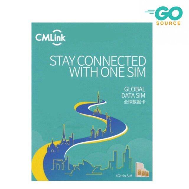 Cmlink Europe UK 15 Days Unlimited Data Roaming Sim Card legion Lazada PH