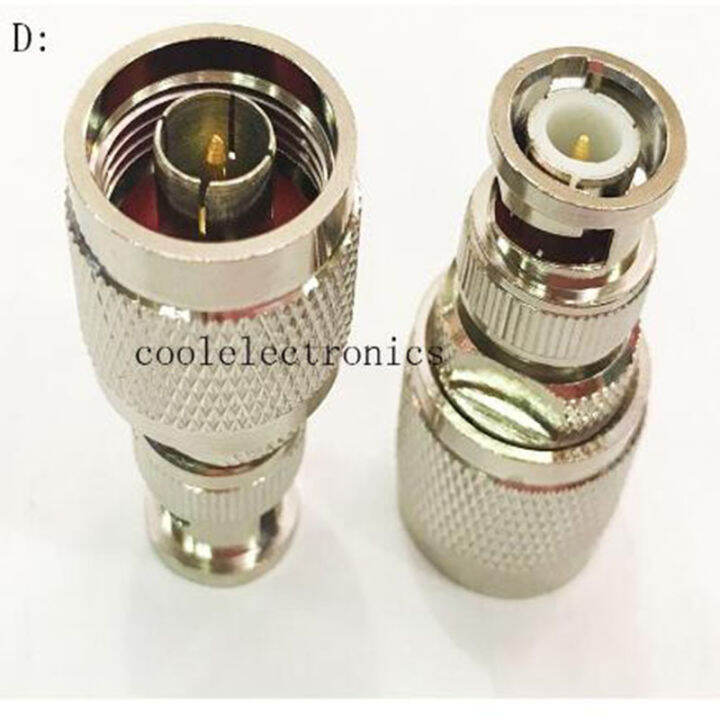 2pcs-n-male-female-to-bnc-male-female-straight-rf-coaxial-cable-connector-adapter