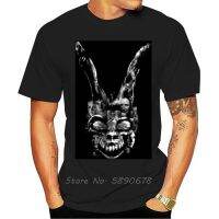 New Donnie Darko Bunny Talk To Frank Rabbit Cult Movie Black T-shirt New Fashion T Shirts Graphic Letter Tees XS-6XL