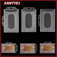 ANNTYE1 1/3pcs ใหม่ พกพาสะดวก ป้าย บัตรประจำตัวธุรกิจ อเนกประสงค์ ฝาครอบป้องกัน กระเป๋าบัตรประชาชน ผู้ถือบัตรงาน ซองใส่การ์ด นามบัตร