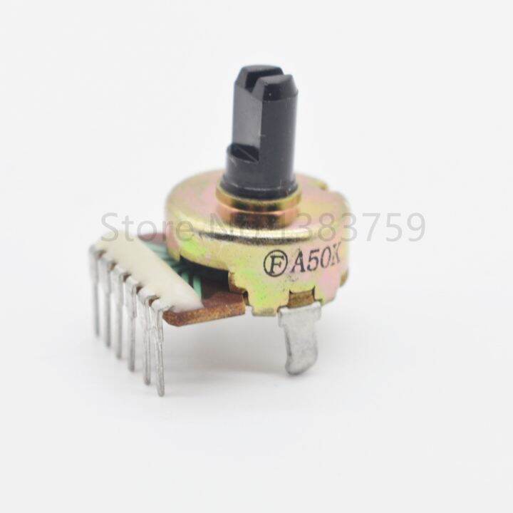 161 Type Potentiometer Dual A50K / A503 Audio Speaker Amplifier Volume