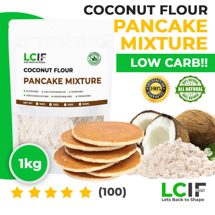 Low Carb Coconut Flour Pancake Mixture 1000G 1kg LCIF Low Carb Guilt
