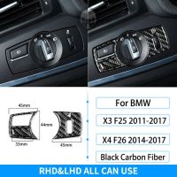 Rrx F26 X4 F25 X3 Bmw 2011-2017คาร์บอนไฟเบอร์พวงมาลัยภายในที่หุ้มเกียร์ตกแต่งอุปกรณ์ตกแต่งรถยนต์สติกเกอร์