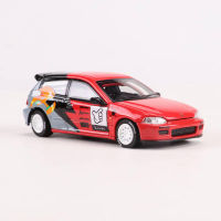 [Funny NaiNaiKei]STREET WEAPON 164 CIVIC EG6 Alloy Model Car Limited Edition 499