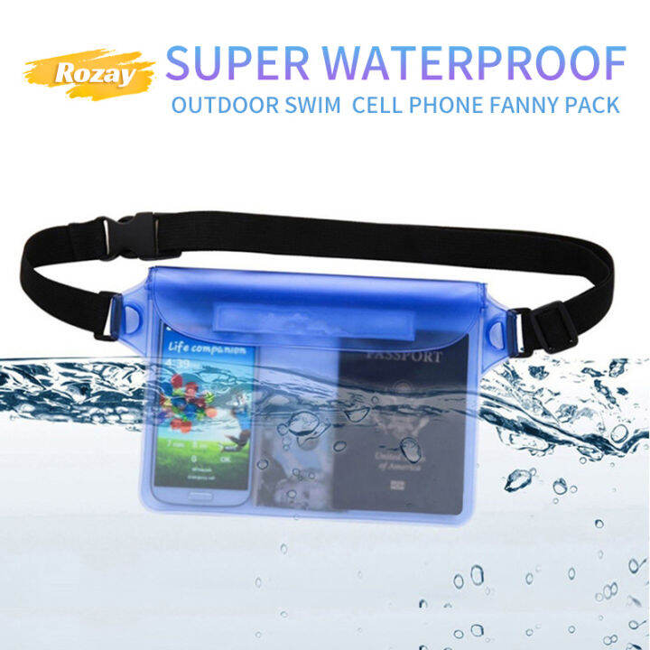 Waterproof Waist Bag Waterproof Mobile Phone Bag Swimming Diving ...