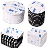 ❃❏ 10-100pcs Strong Pad Mounting Tape Double Sided Adhesive Acrylic Foam Tape Two Sides Mounting Sticky Tape Black Multiple size