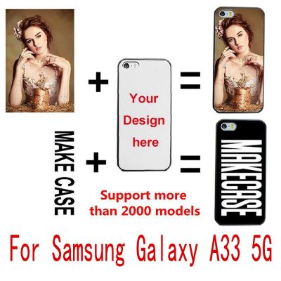 （shine electron）เคสมือถือสำหรับ Samsung Galaxy A33 5G ชื่อภาพถ่ายที่ออกแบบได้ตามที่ต้องการแบบ DIY
