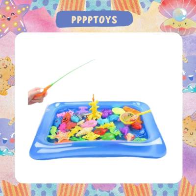 ของเล่นเด็ก เกมตกปลา ของเล่นตกปลาแม่เหล็ก Fishing Game Magnet Fishing Toy 3053