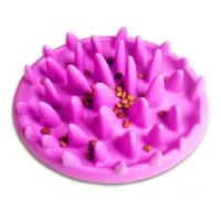 Pet slow eating dog bowl slow feeder dog food bowl Hard Silicone dog slow feeder Cat Pet feeder NonSlip Anti Gulping Feeder Bowl