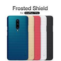 23สำหรับ Oneplus 7 Pro 6 6T เคสป้องกัน Nillkin คุณภาพสูงเคส Frosted PC แบบแข็งผิวด้านโทรศัพท์ด้านหลังเคสสำหรับ One Plus 7 Pro