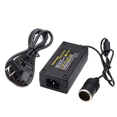 แปลงไฟบ้าน 220V เป็นไฟรถยนย์ 12V DC 220V to 12V 5A Home Power Adapter Car Adapter AC Plug