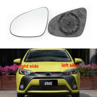 สำหรับ Toyota Yaris L 2014-2022รถอุปกรณ์เสริมกระจกมองหลังเลนส์ภายนอกกระจกสะท้อนแสงเลนส์ไม่มีความร้อน1PCS