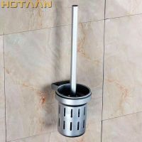 . Toilet Brush Holder,solid Construction Base In Oxidation Finish + Aluminium Cup,bathroom Accessories YT-2201