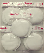 HCMMiếng lót thấm sữa Hotga vải dùng giặt được 4 miếng