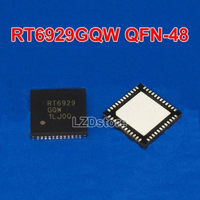 2ชิ้นชิปเซ็ต RT6929GQW RT 6929 QFN-48 RT6929 QFN QFN48 LCD ของแท้ใหม่