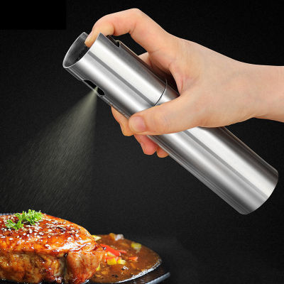 Stainless Steel Spray Bottle For Oil Cooking Tool Sets Vinaigrette Sprayer Small Jars Kitchen Gadget Supplies Olive Organizer