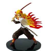 【CW】20cm Anime Demon Slayer Figure Demon Slayer GK Rengoku Kyoujurou PVC Action Figure Collectible Model Toys Kid Gift