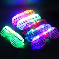 10/20/5pcs/Lot Hot Sale Flashing Party Led Light Glasses For Christmas Birthday Halloween Party Decoration Supplies Glow Glasses