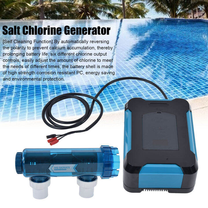 Electrolytic Salt Chlorine Generator Swimming Pool Water Chlorination
