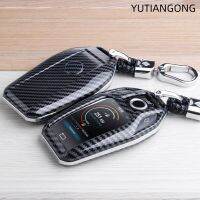 ‖ car accessories ‖คาร์บอนไฟเบอร์ ABS รถ Key Cover กรณีสำหรับ BMW จอแสดงผล7Series 730Li 740 630 G12 G30 G31 G32 G02 X5 X6 X7อุปกรณ์เสริม