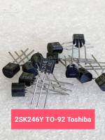 (แพ็ค10ตัว) 2SK246Y TO-92 Toshiba ของแท้ใหม่  Field effect transistor N Channel K246Y 2SK246 2SK246Y