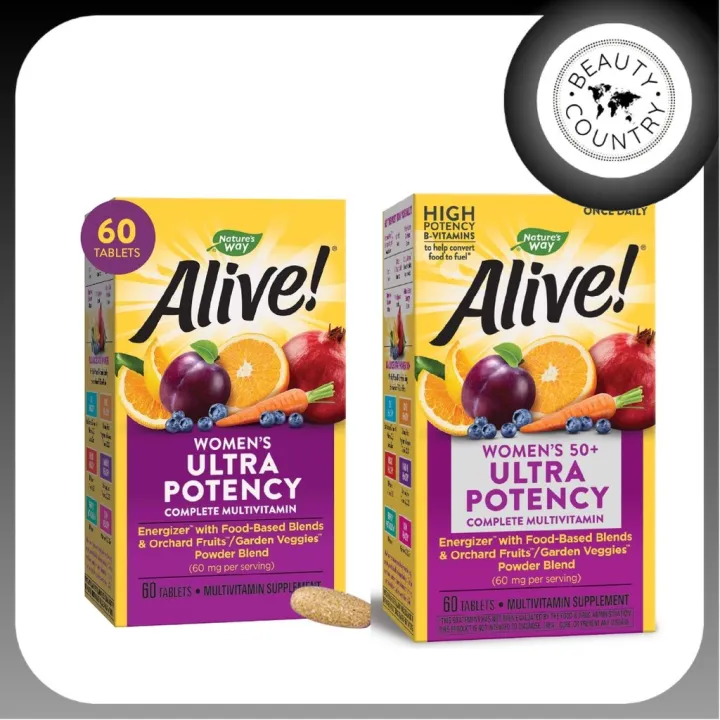 Herb Hub Nature's Way, Alive! Once Daily, Women's Ultra Potency 50