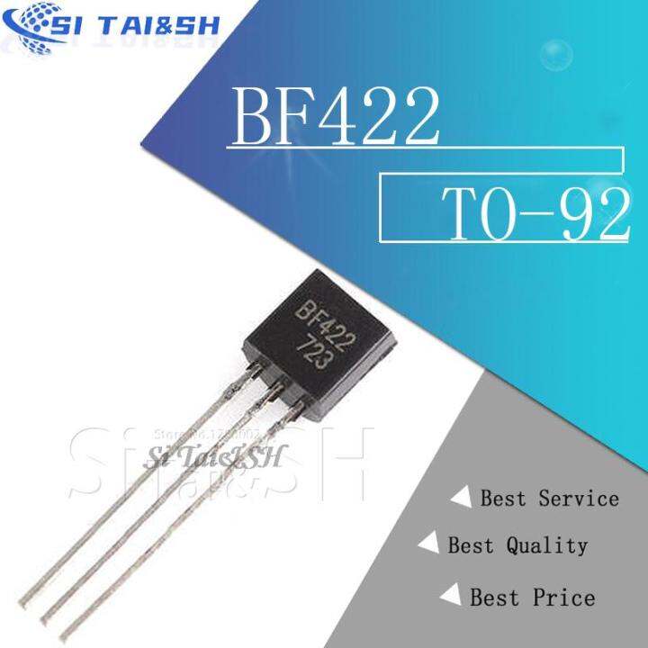 100PCS BF422 TO-92 422 TO92 new triode transistor WATTY Electronics ...
