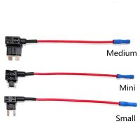 【YF】☋  12V MINI SMALL MEDIUM Size Car Fuse Holder Add-a-circuit TAP with 10A ATM