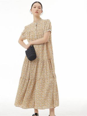 XITAO Dress  Women Pullover  Loose Print Dress