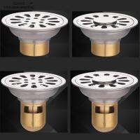 304 Stainless Steel 9 cm Round Deodorant Floor Drain Kitchen Bathroom Washing Machine Balcony Dual-use Floor Drain