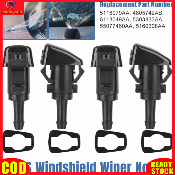 leadingstar-rc-authentic-4pcs-windshield-washer-nozzles-replacement-wiper-spray-jet-fits-5116079aa-5113049aa-4805742ab-55077460aa