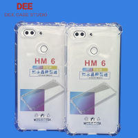 Case Xiaomi Redmi6 หนา 1.5mm ตรงรุ่น แบบ TPU ใสเสริมขอบและมุมกันกระแทก ซิลิโคนนิ่ม ส่งไว จาก กทม