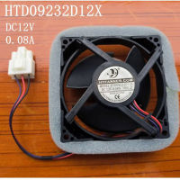 สำหรับ Midea ตู้เย็นพัดลมมอเตอร์ Htfanner. COM HTD09232D12X DC12V 0.08A พัดลมชิ้นส่วนมอเตอร์