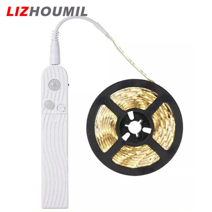 lizhoumil-พร้อมเซ็นเซอร์ตรวจจับการเคลื่อนไหวไฟเทปไฟแถบไฟ-led-5v-สำหรับทีวีแบ็คไลท์การตกแต่งงานปาร์ตี้วันหยุดห้องนั่งเล่นห้องนอน