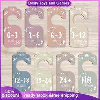 Dolity 8ชิ้นวงเวียนตู้เสื้อผ้าเด็กสวยงามจัดเรียงและจัดระเบียบได้ง่ายสำหรับทารก