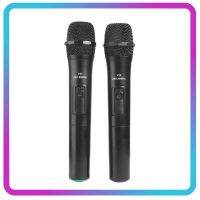 VODOOL 1pc/2pcs Smart Wireless Microphone Handheld Mic with USB Receiver for Karaoke Speech Loudspeaker Audio Microphones