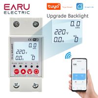 【YF】✙☁  2P 63A TUYA WiFi Circuit Leakage Over Under Voltage Protector Relay Device kWh