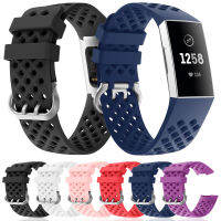 สำหรับ F Itbit ค่า4 3 Watch Bands สร้อยข้อมือนาฬิกาสมาร์ท Soft TPU สายรัดข้อมือสายนาฬิกาสำหรับ F Itbit ค่า3 SE Charge4 Charge3วง