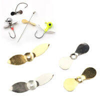 10Pcs Prop ใบมีดใบพัดสไตล์ Spinner ใบมีด DIY Topwater เหยื่อ Spin Blades สแตนเลส Prop Blade Fish Tackle อุปกรณ์เสริม