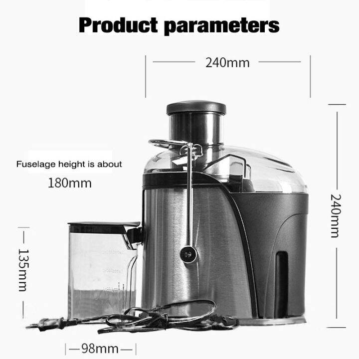 blender heavy duty Electric Juicer Multifunctional Fruit Vegetables