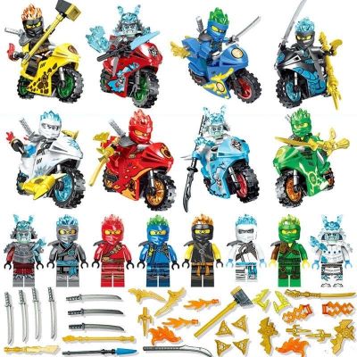 2023 Building Blocks Lego Phantom Ninja Lloyd Chariot Car Puzzle Assemble Children Boys Toy Gift 【AUG】