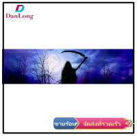 【DANLONG ?】D-900 Car Rear Window Sticker Grim Reaper Forest Graphic Decals Rear Windshield Poster Styling Decoration For Truck SUV