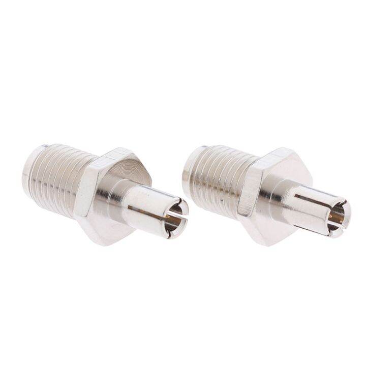 2pcs-rf-coaxial-adapter-sma-to-ts9-coax-jack-connector-sma-female-jack-to-ts9-male-plug-silver-electrical-connectors