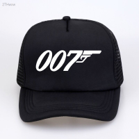 2023 New Movie Film James Bond 007 Summer cool Mesh trucker cap Fashion Cotton Men women Dad hat Leisure outdoor adjustable Baseball cap Versatile hat