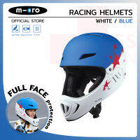 หมวกกันน็อคสำหรับเด็ก อุปกรณ์เสริมสำหรับขี่สกูตเตอร์ จักรยาน Helmet Racing/Blue จาก Micro